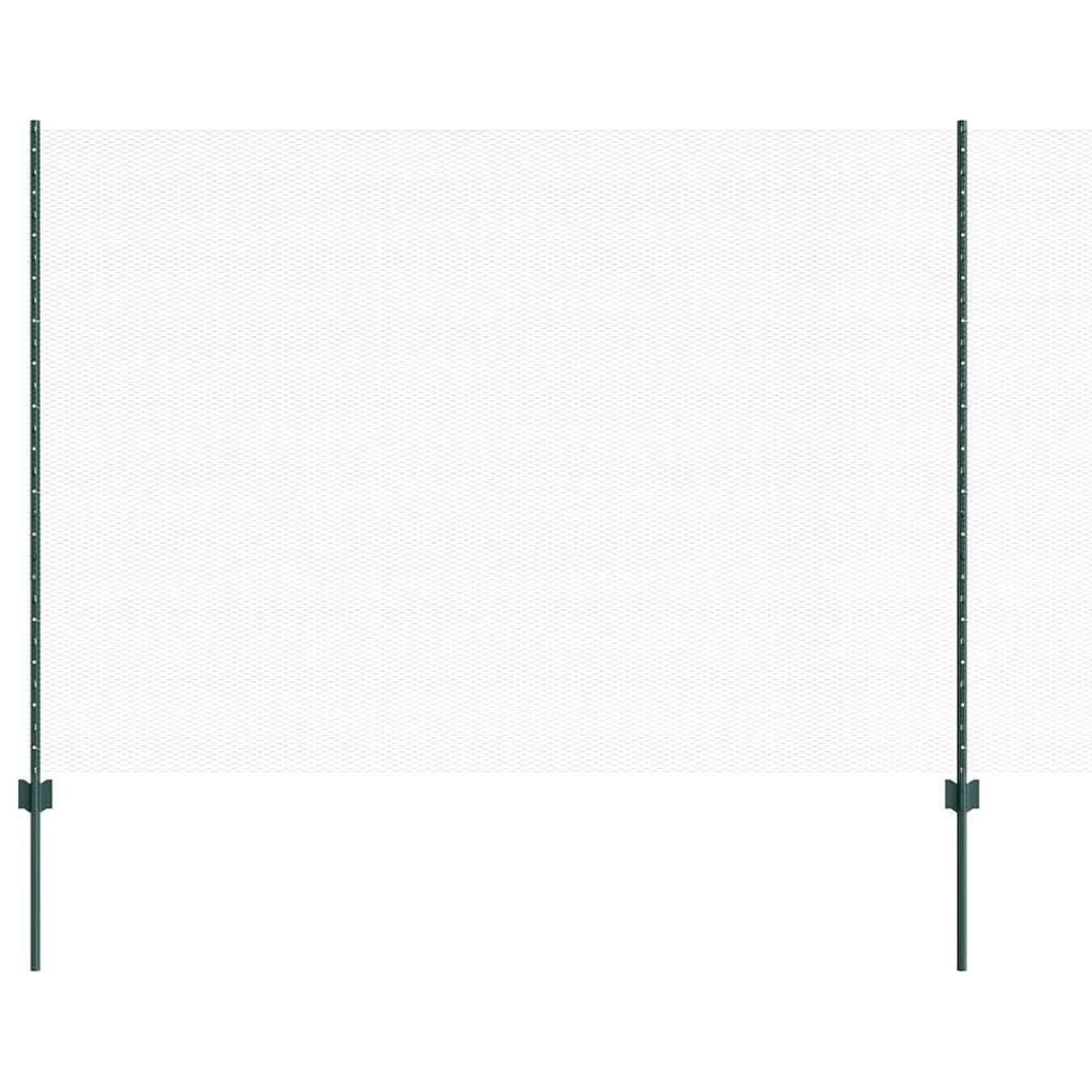 Heksagonalna ograda s stubom 25 x 1,6 m Čelik premazan PVC-om