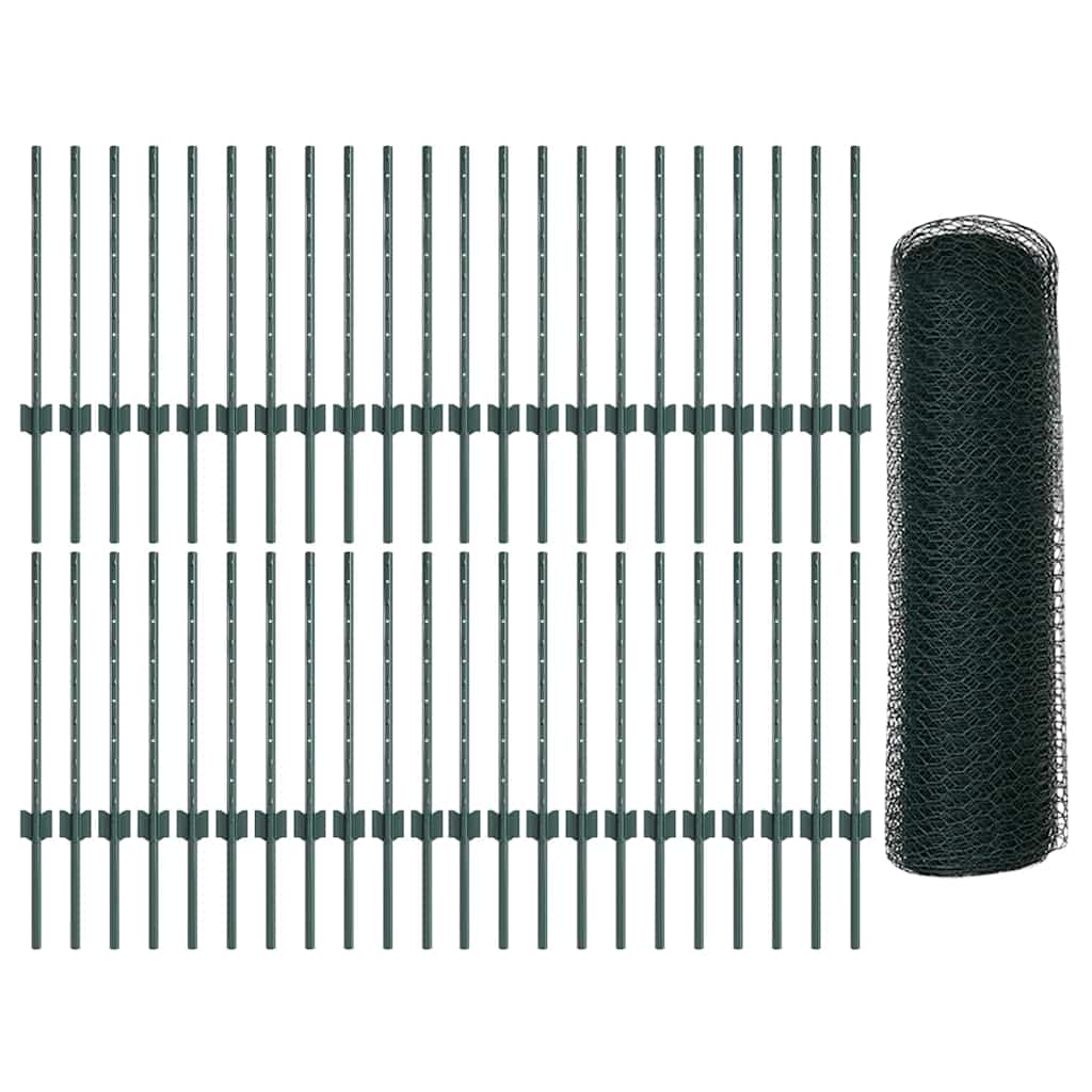 Zavarena žičana ograda 100 x 0,5 m (Š x V)