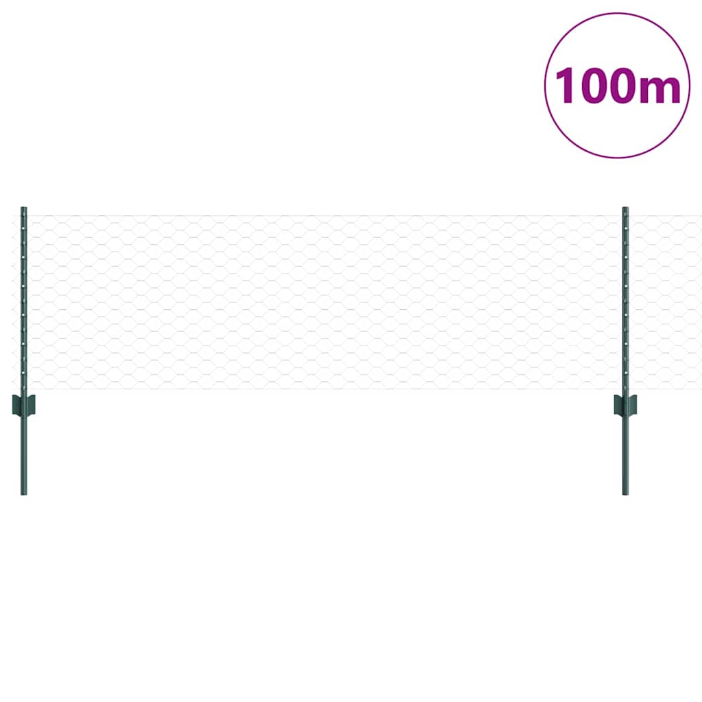 Zavarena žičana ograda 100 x 0,6 m (Š x V)