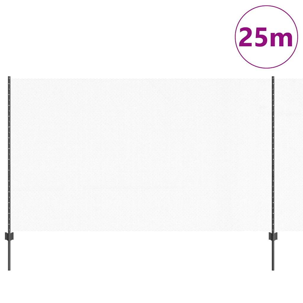 Zavarena žičana ograda 25 x 1,4 m (Š x V) Čelik premazan PVC-om