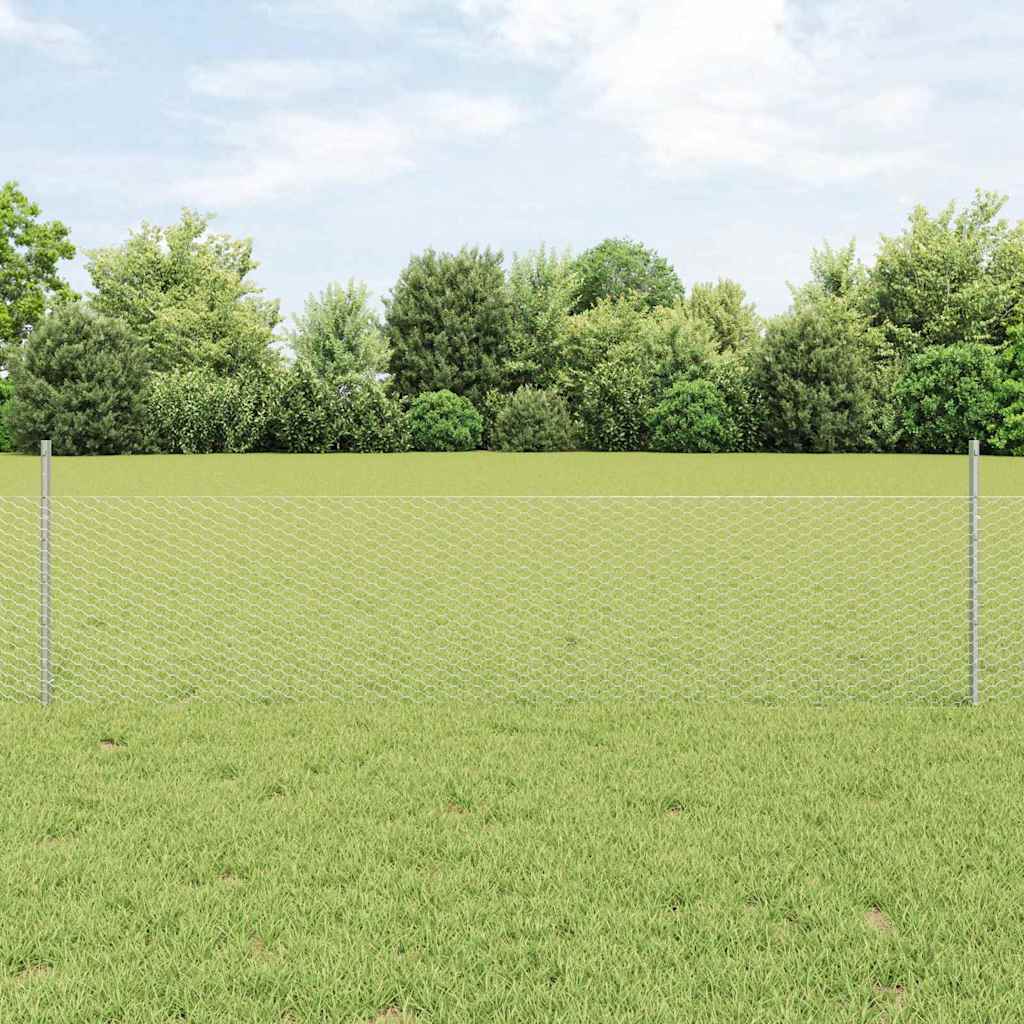 Zavarena žičana ograda 100 x 0,5 m (Š x V)
