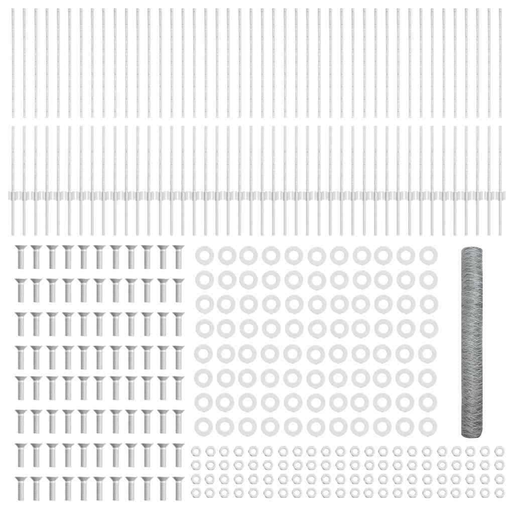 Zavarena žičana ograda 100 x 1,2 m (Š x V)