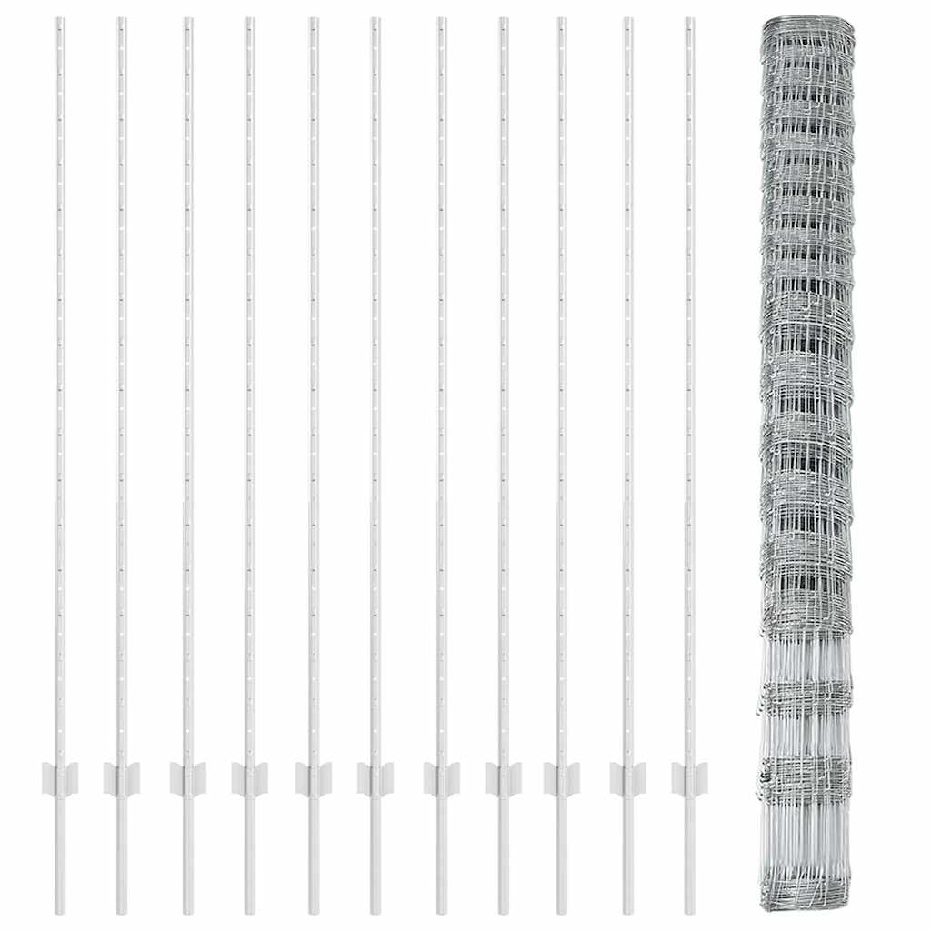 Divlja Ograde s Stupovima 25 x 1,5 m (Š x V)