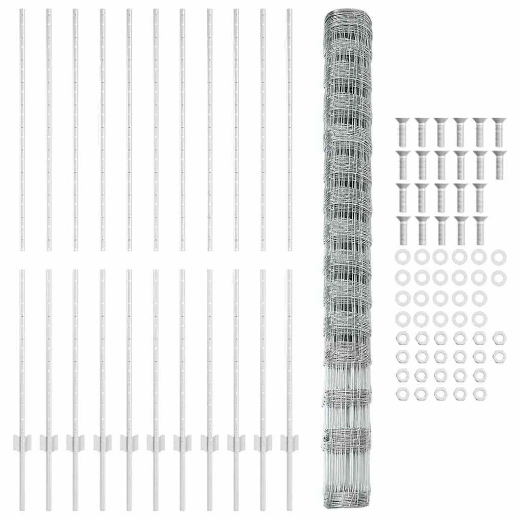 Divlja Ograde s Stupovima 25 x 1,6 m (Š x V)