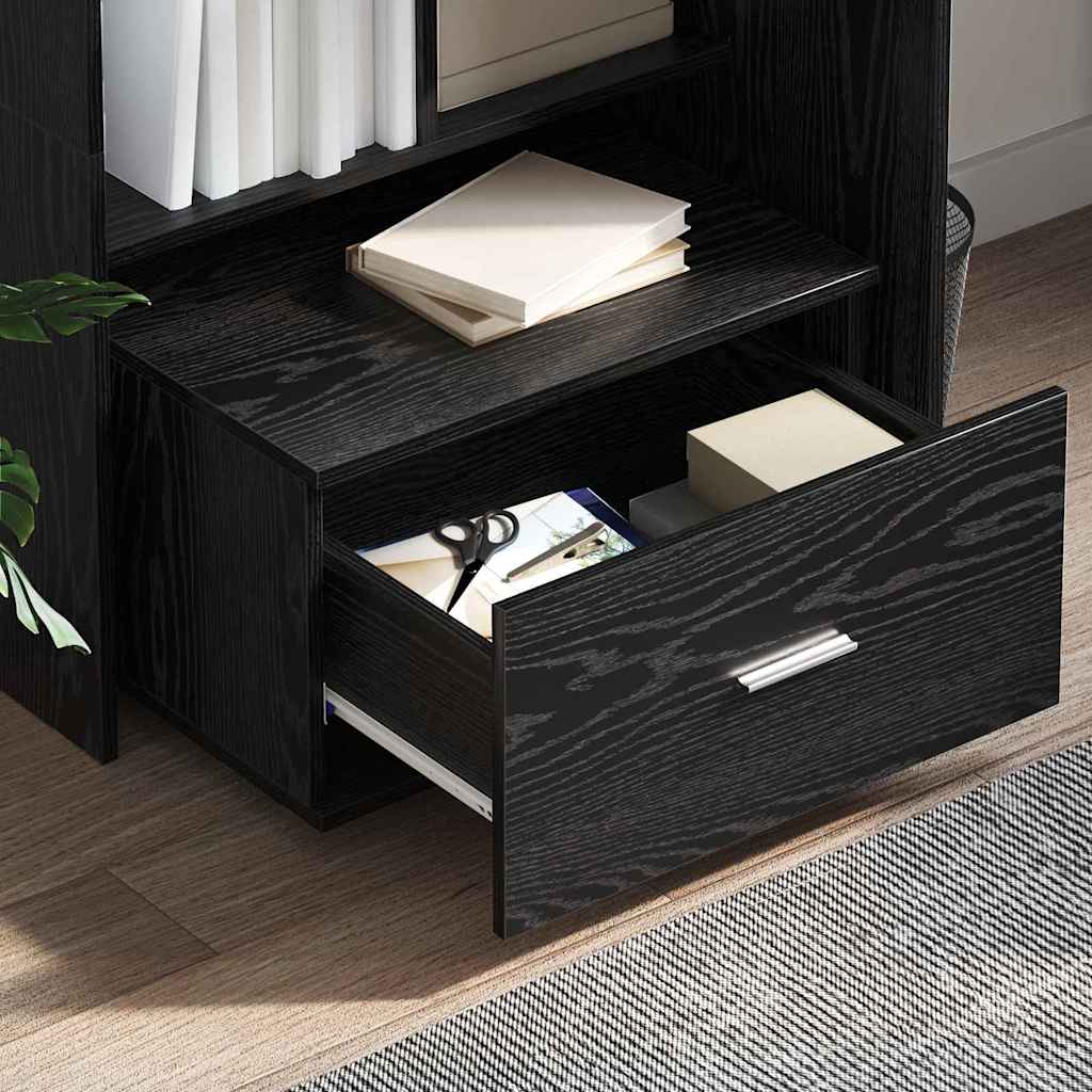 Stol Crni hrast 131,5 x 50 x 106,5 cm Konstruirano drvo