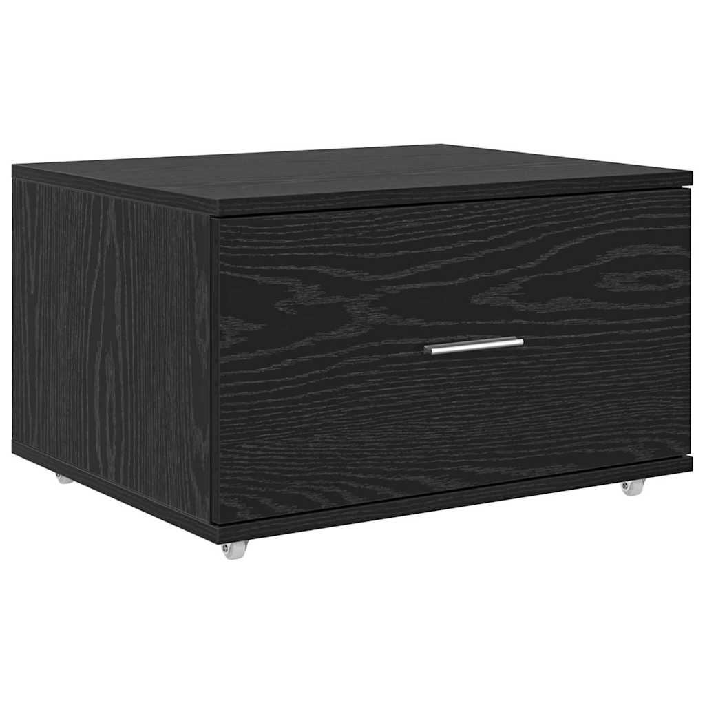Stol Crni hrast 131,5 x 50 x 106,5 cm Konstruirano drvo