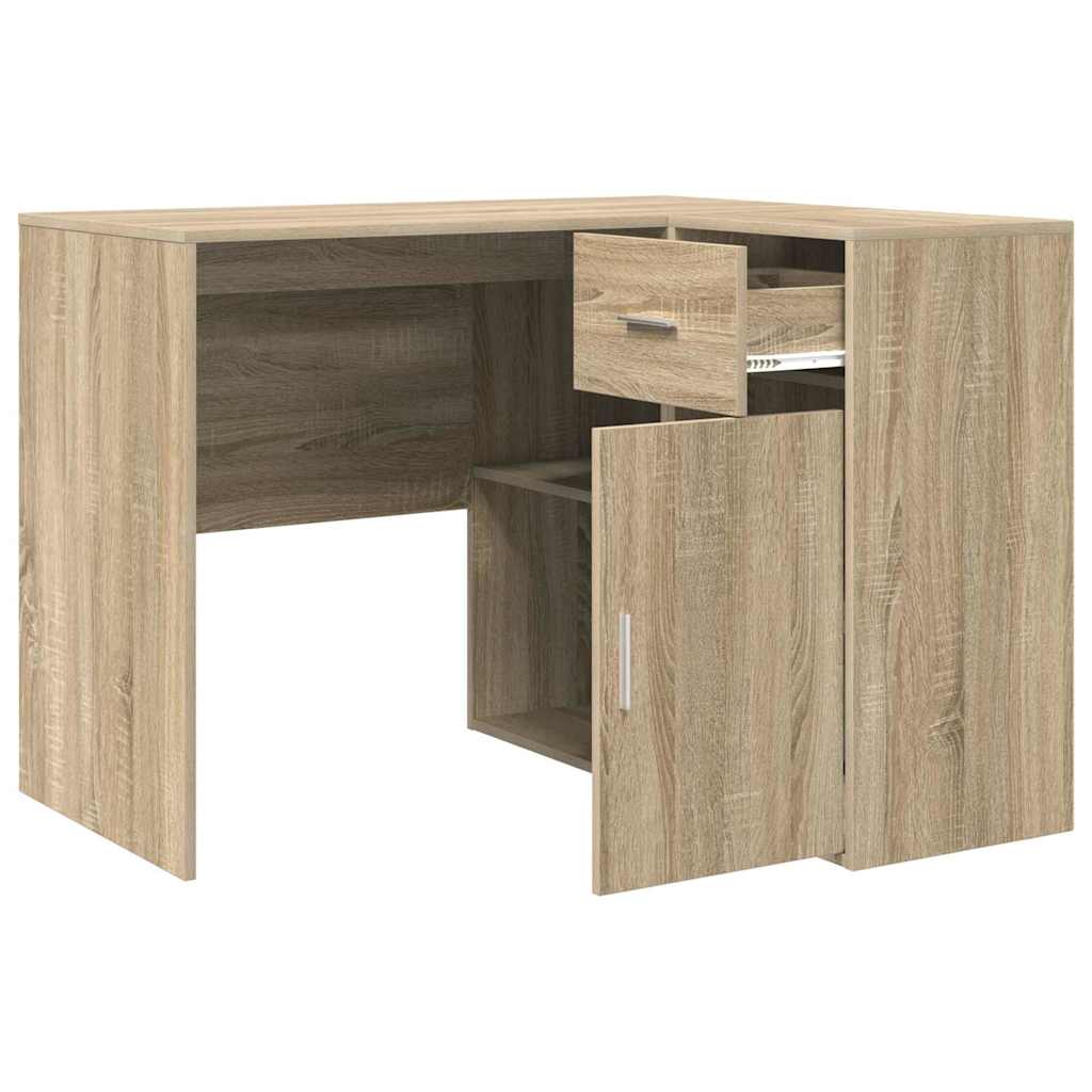 Kutni stol s ladicama Sonoma hrast 102 x 88 x 75 cm