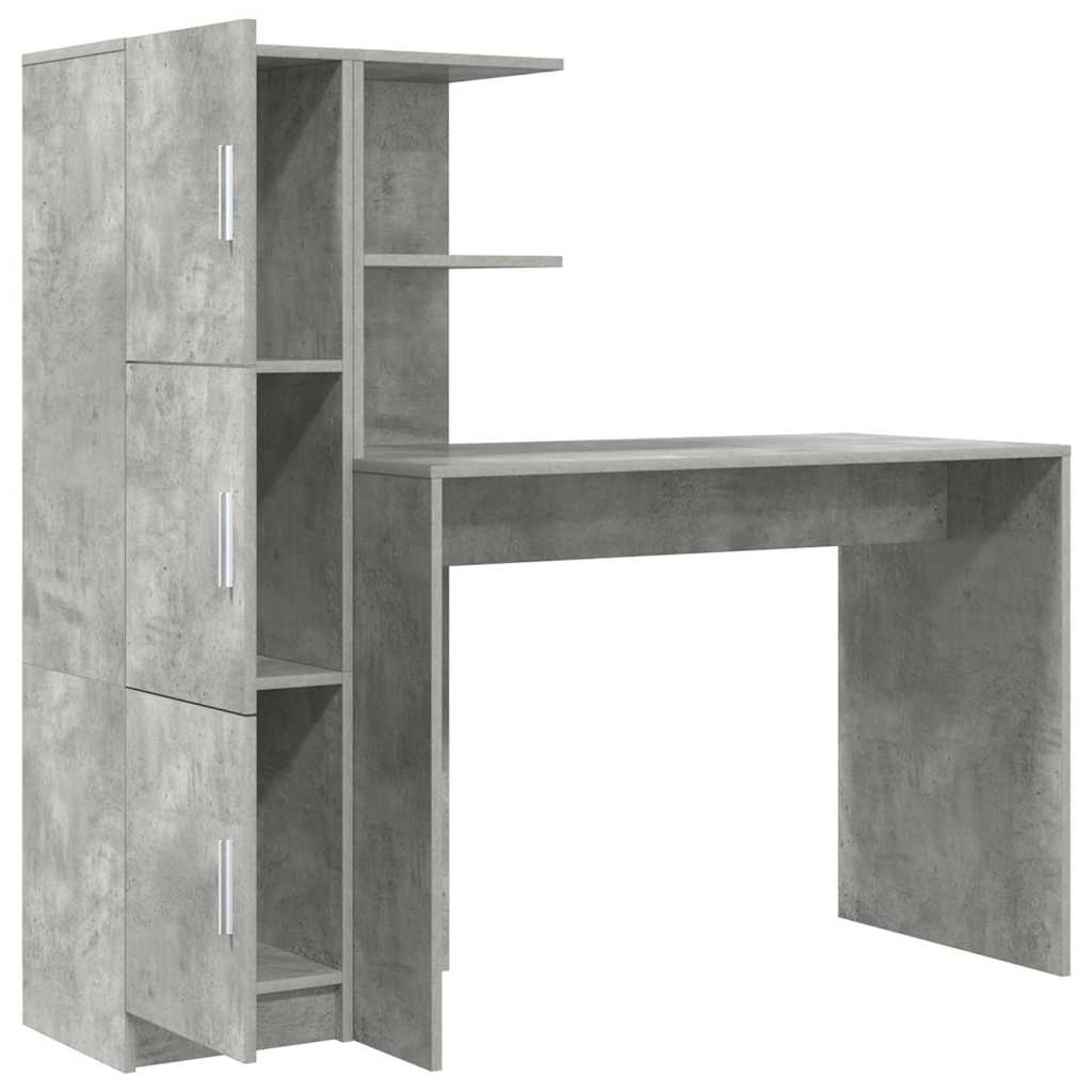 Stol 2 pcs Betonski sivi