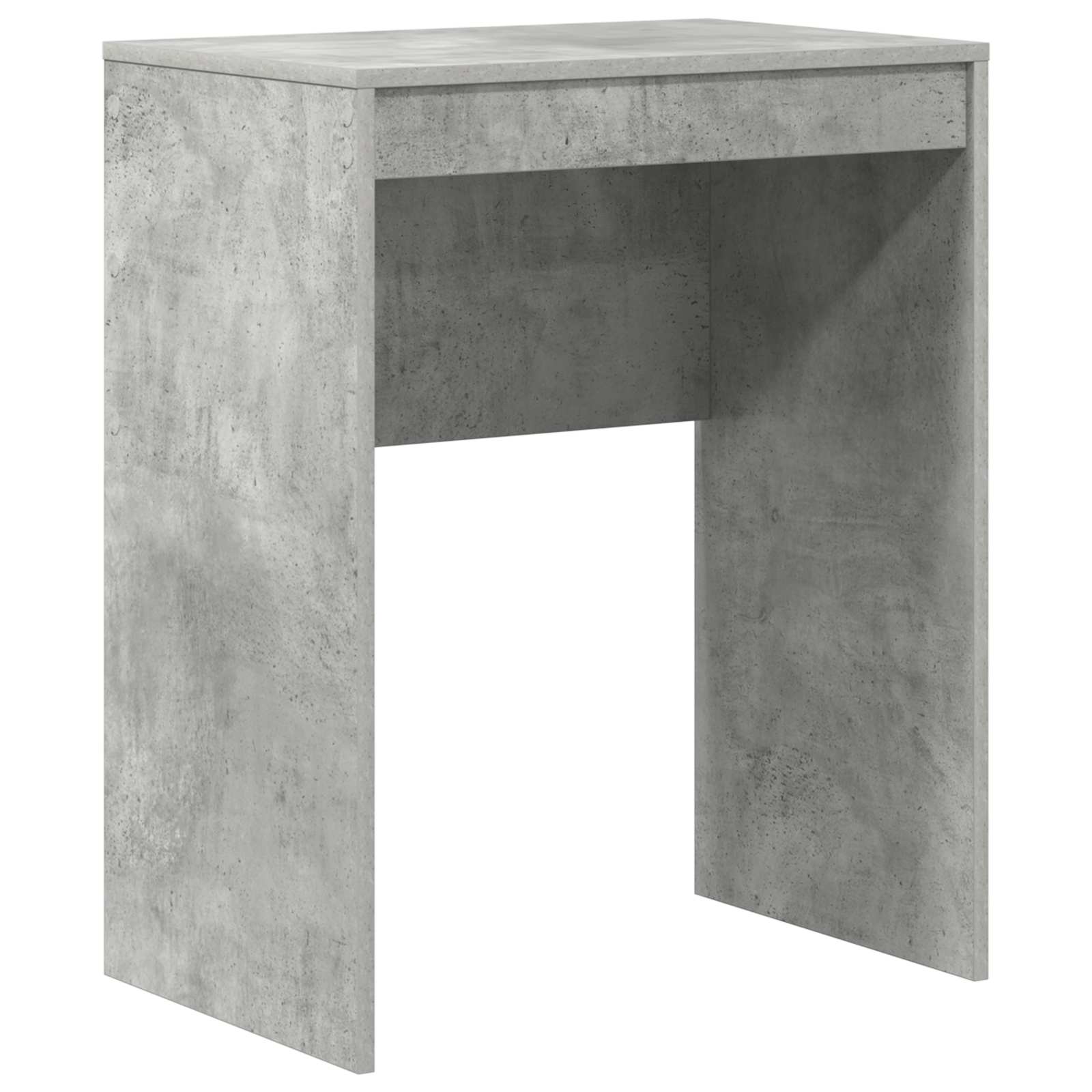 Stol s ladicama s policom s pohranom 2 pcs Betonski sivi