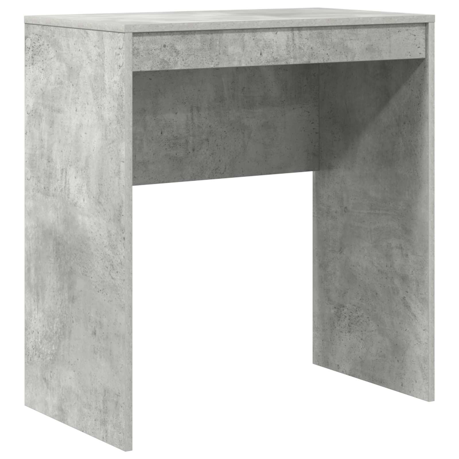 Stol s ladicama s policom s pohranom 2 pcs Betonski sivi