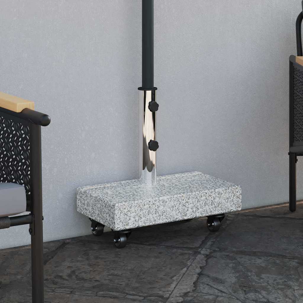Baza za suncobran Sivi 45 x 25 x 45 cm Granit