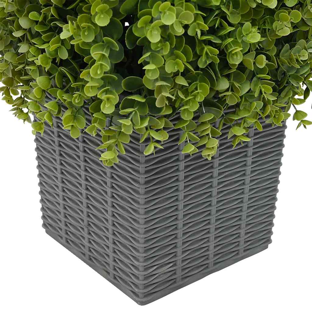 Eukaliptus trava toranj Zelena 27 x 27 x 90 cm Plastika
