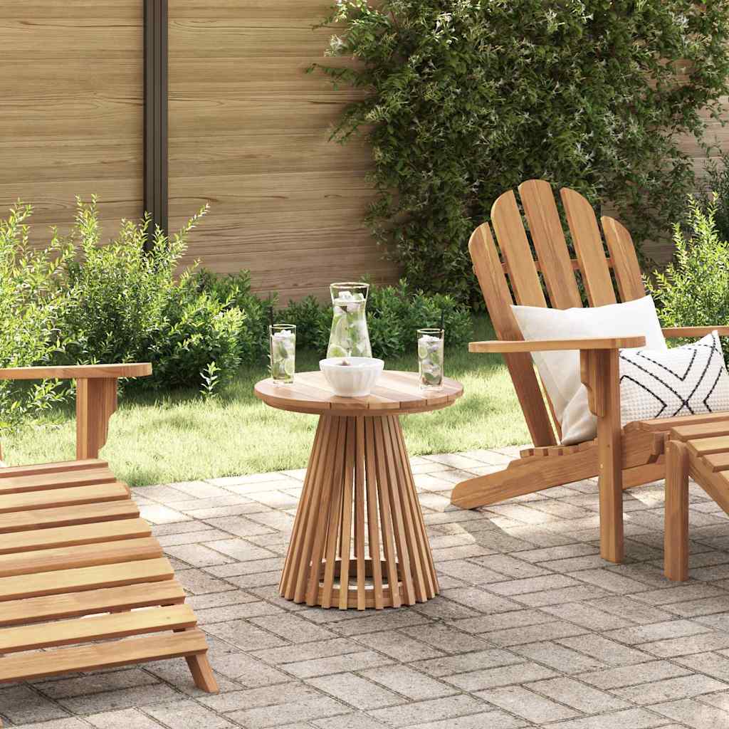 Bocni stol Smeđa 50 x 50 x 49,5 cm Čvrsto teak drvo