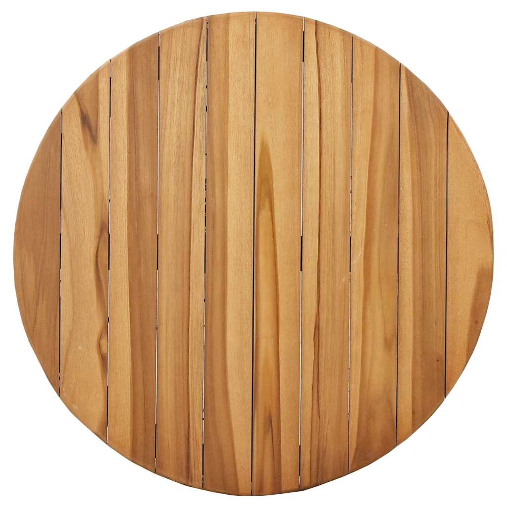 Bocni stol Smeđa 70 x 70 x 75 cm Čvrsto teak drvo