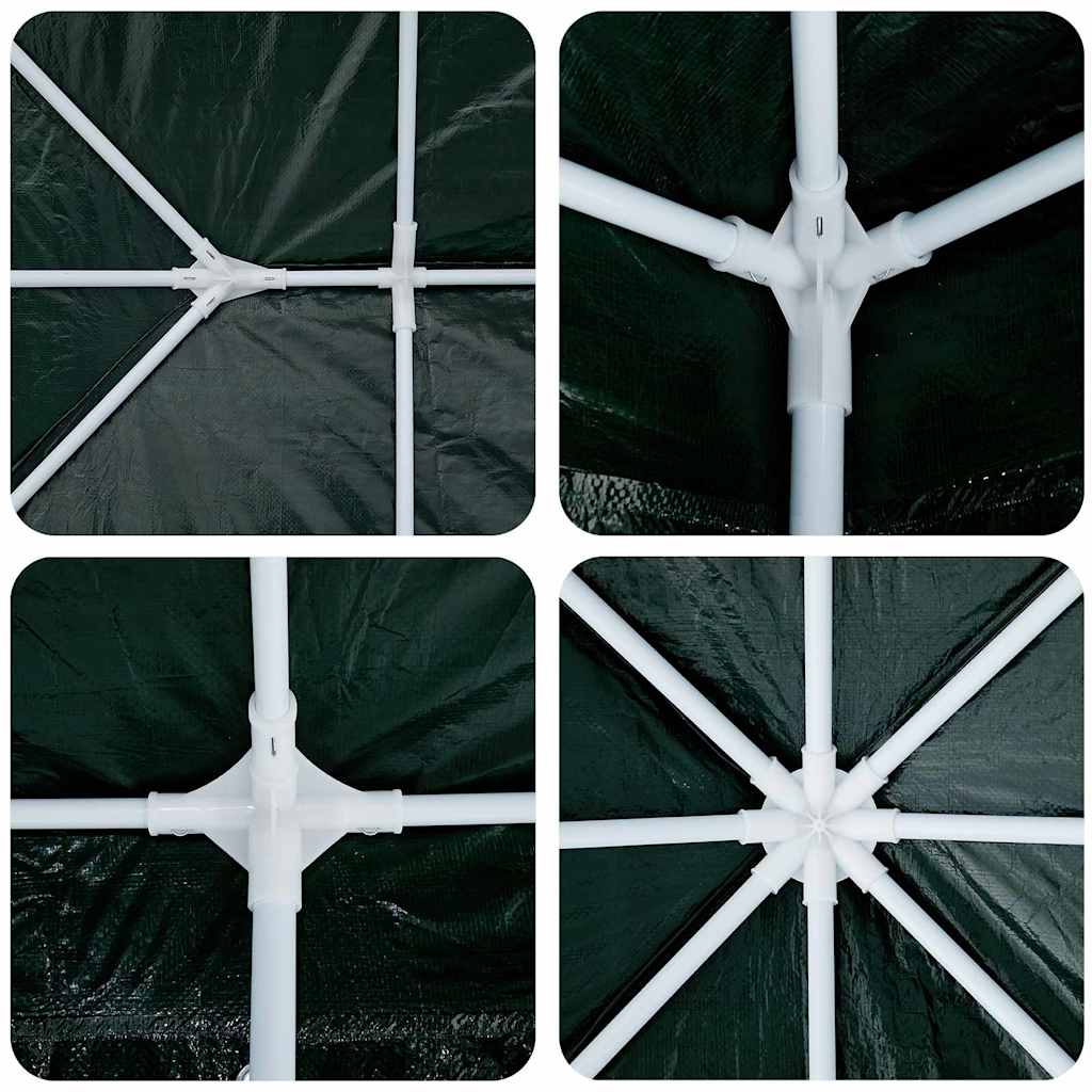 Šator za zabave Zelena 600 x 400 x 266 cm Polietilen