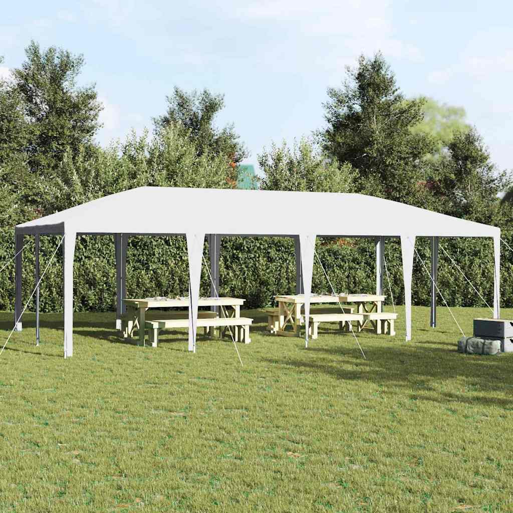Šator za zabave Bijelo 800 x 400 x 266 cm Polietilen i čelik
