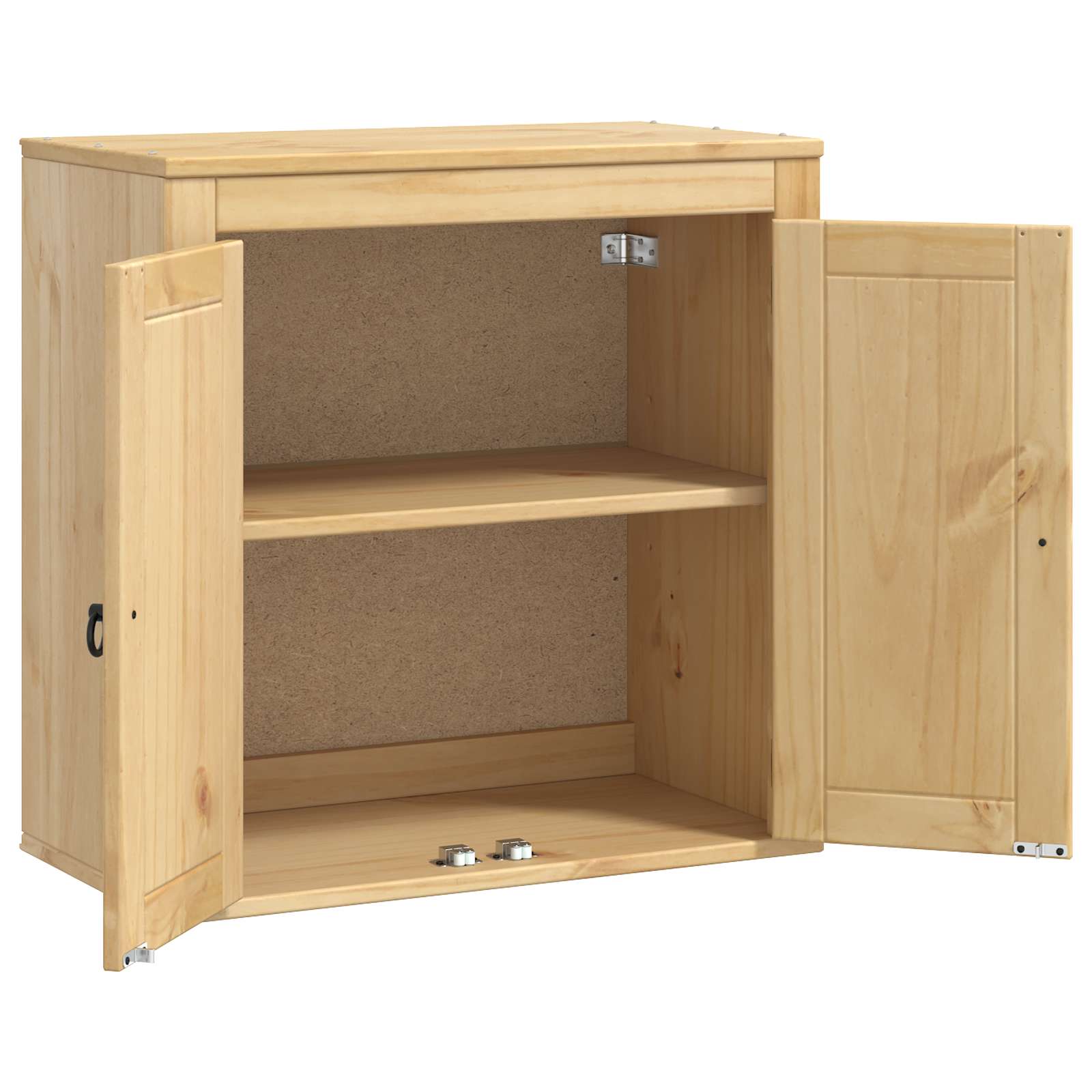 Cabinet SKI Medeno Smeđa 60 x 32 x 60 cm Čvrsto borovo drvo