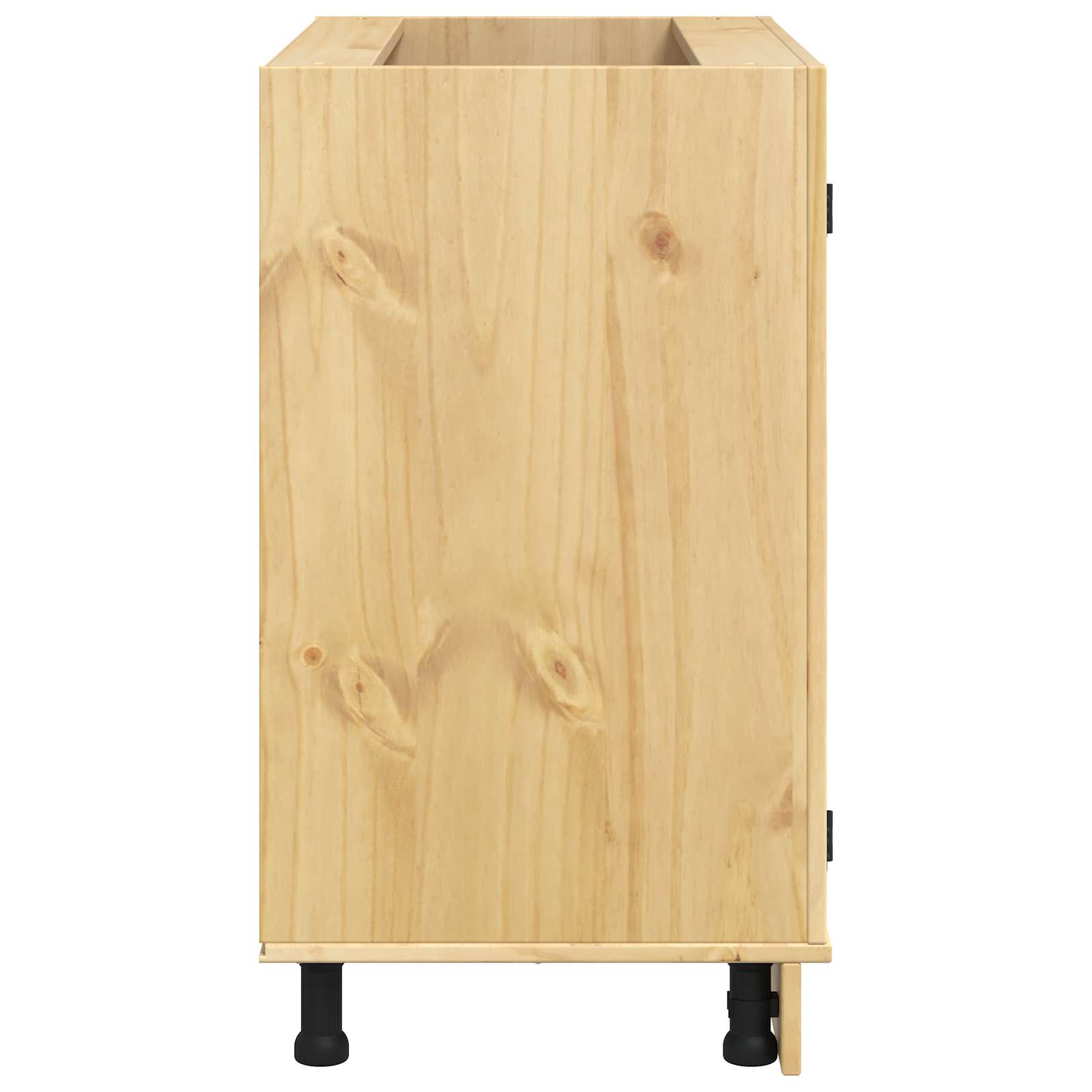 Cabinet SKI Medeno Smeđa 80 x 46 x 81,5 cm Čvrsto borovo drvo