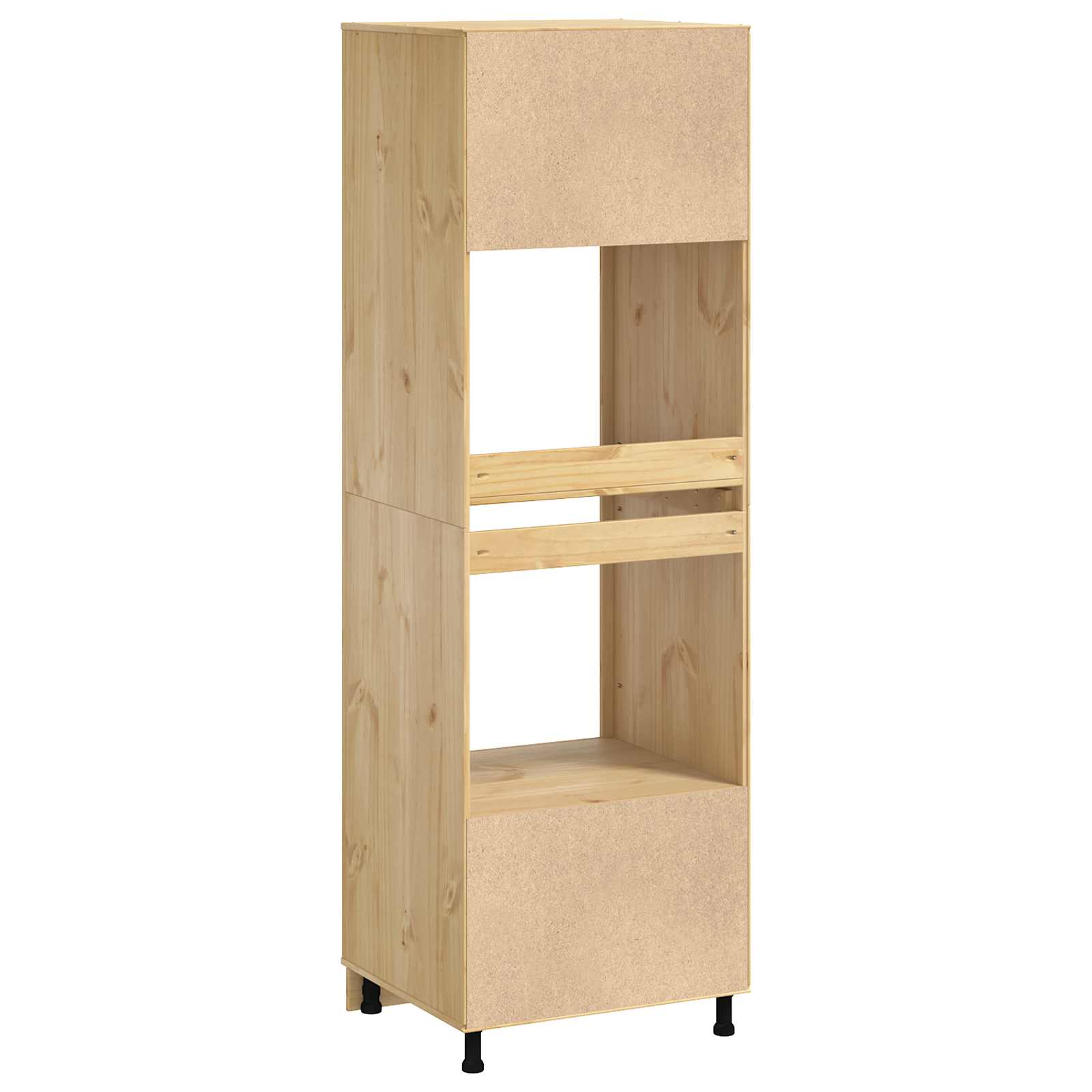 Cabinet SKI Medeno Smeđa 66 x 58 x 207 cm Čvrsto borovo drvo