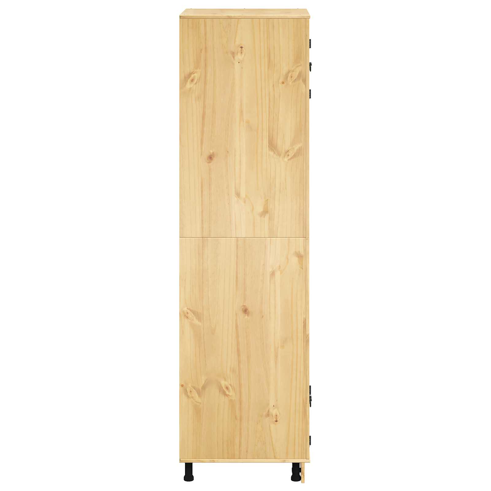 Cabinet SKI Medeno Smeđa 66 x 58 x 207 cm Čvrsto borovo drvo