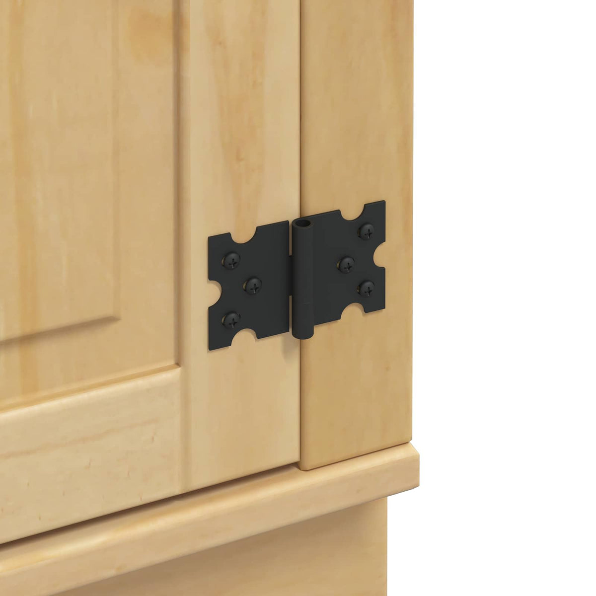 Cabinet SKI Medeno Smeđa 80 x 80 x 81 cm Čvrsto borovo drvo