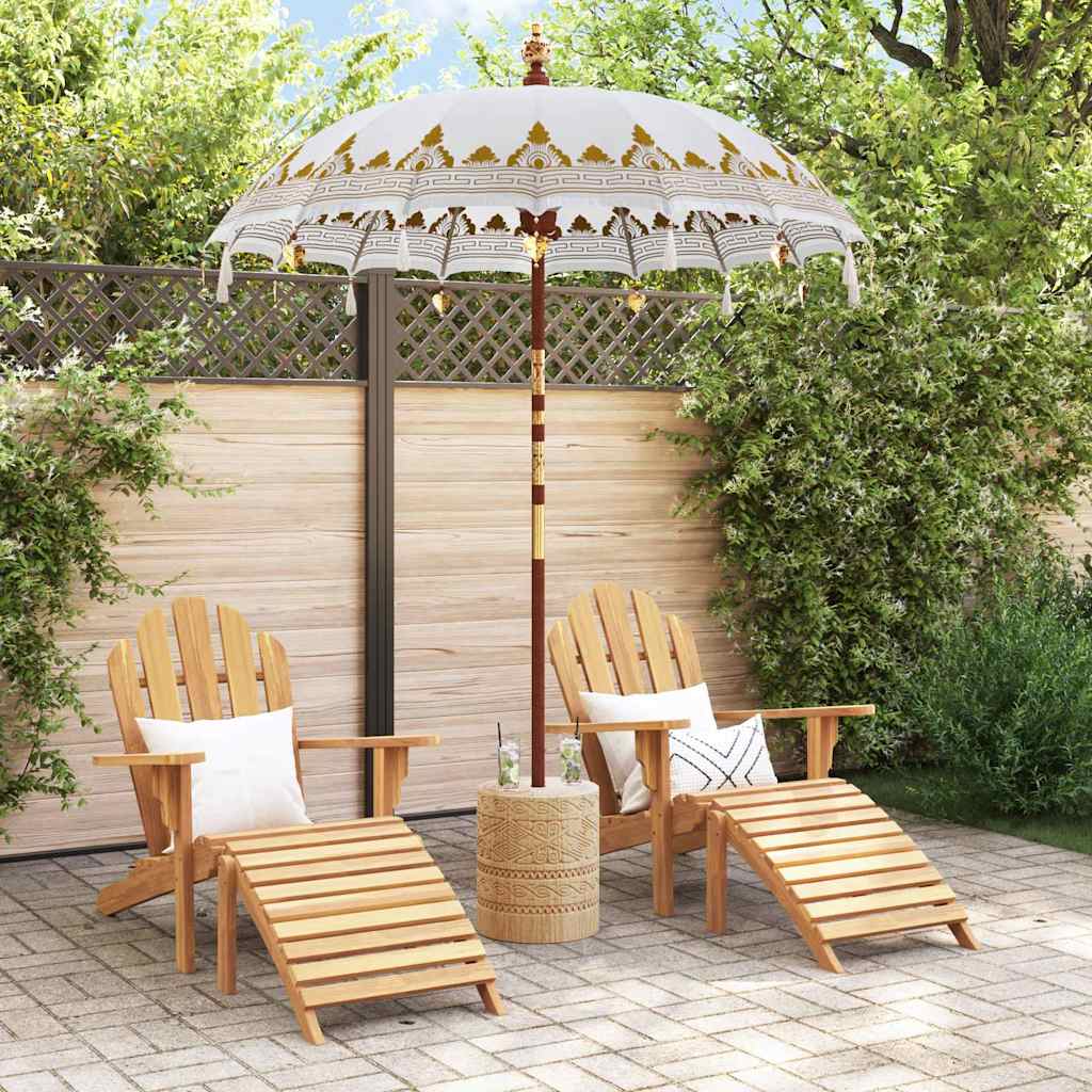 Balineški Parasol Krema 185 x 185 x 260 cm