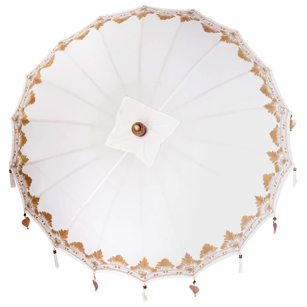 Balineški Parasol Krema 185 x 185 x 260 cm