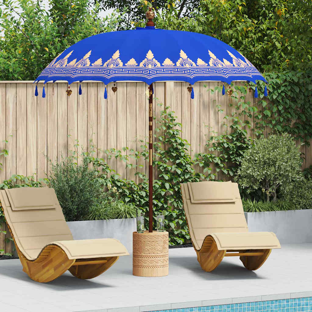 Balineški Parasol Plava 215 x 215 x 260 cm