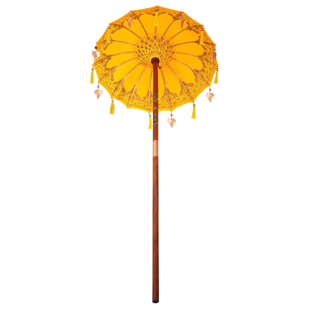 Balineški Parasol Žuta 125 x 125 x 260 cm