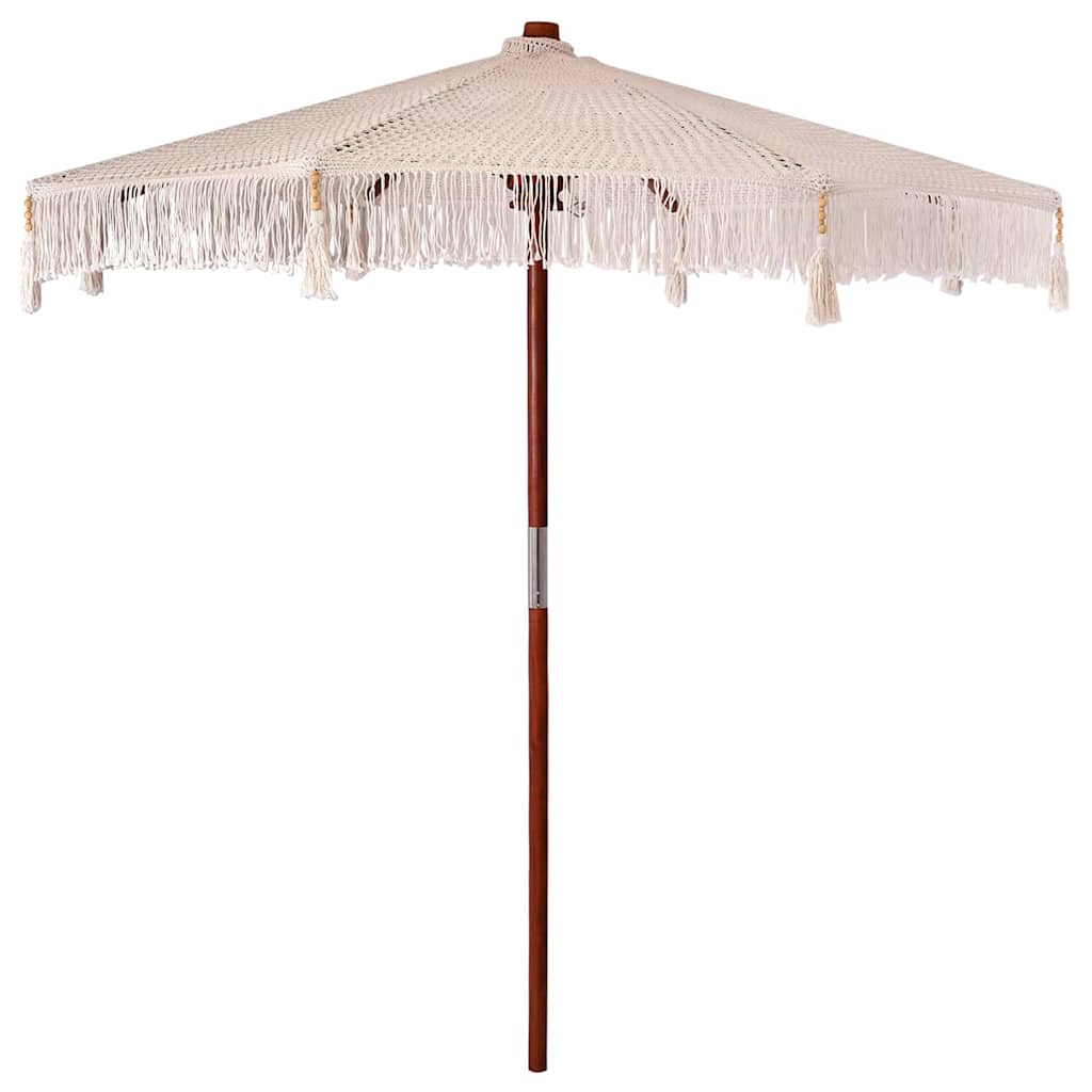 Makrame suncobransko Krema 252.5 x 252.5 x 260 cm