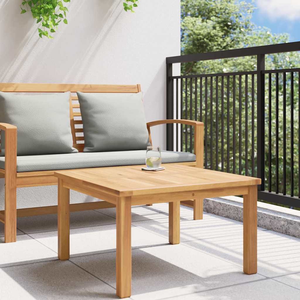 Kava Stol Smeđa 60 x 60 x 36 cm Čvrsto teak drvo