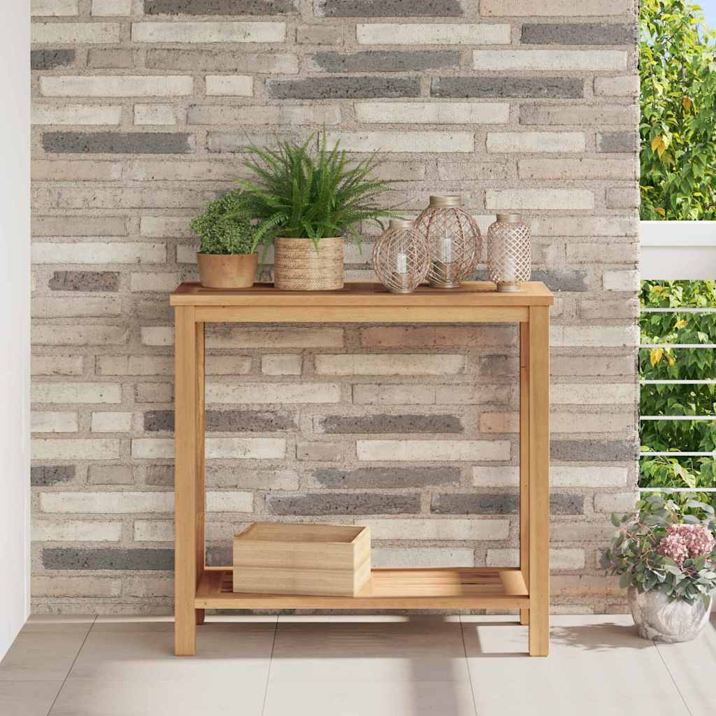 Konzolna stolica Smeđa 80 x 35 x 75 cm Čvrsto teak drvo
