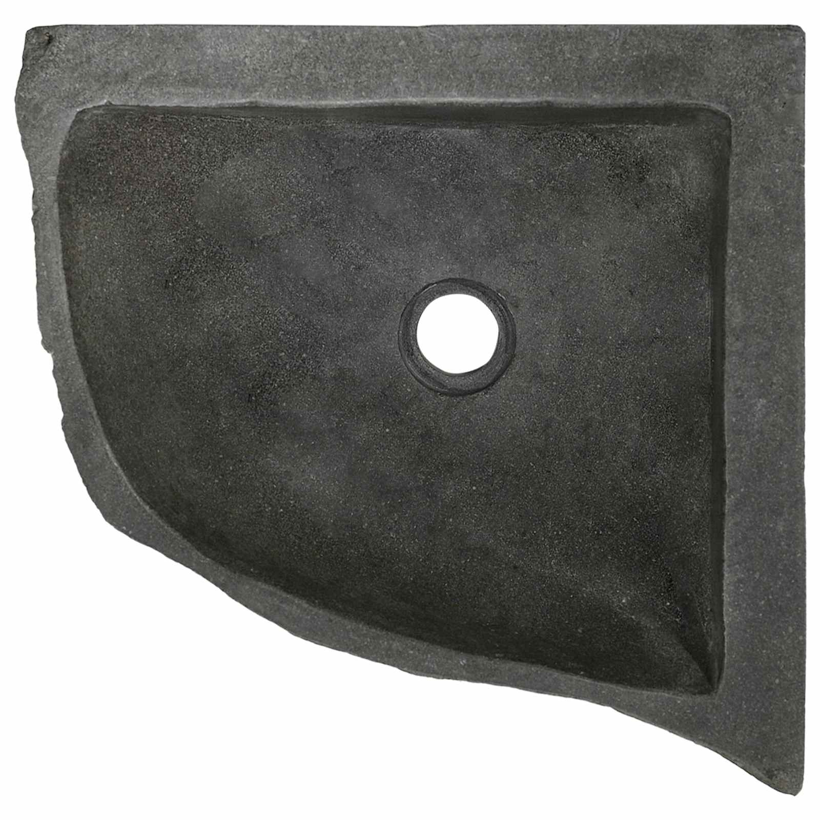 Sudoper Siva (30-37) x (30-37) x 12 cm Rijeka kamen