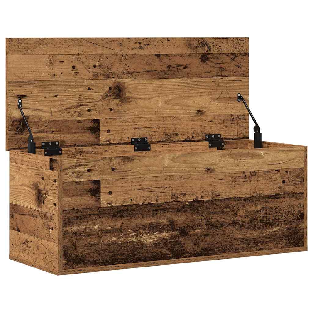 Kutija za spremanje s pohranom Staro drvo 90 x 35 x 35 cm
