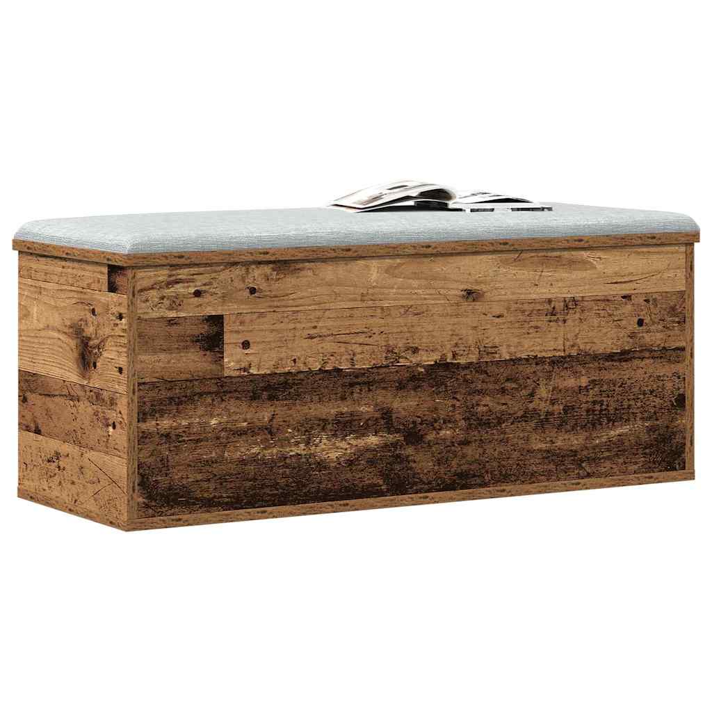 Kutija za spremanje s pohranom Staro drvo 90 x 35 x 35 cm