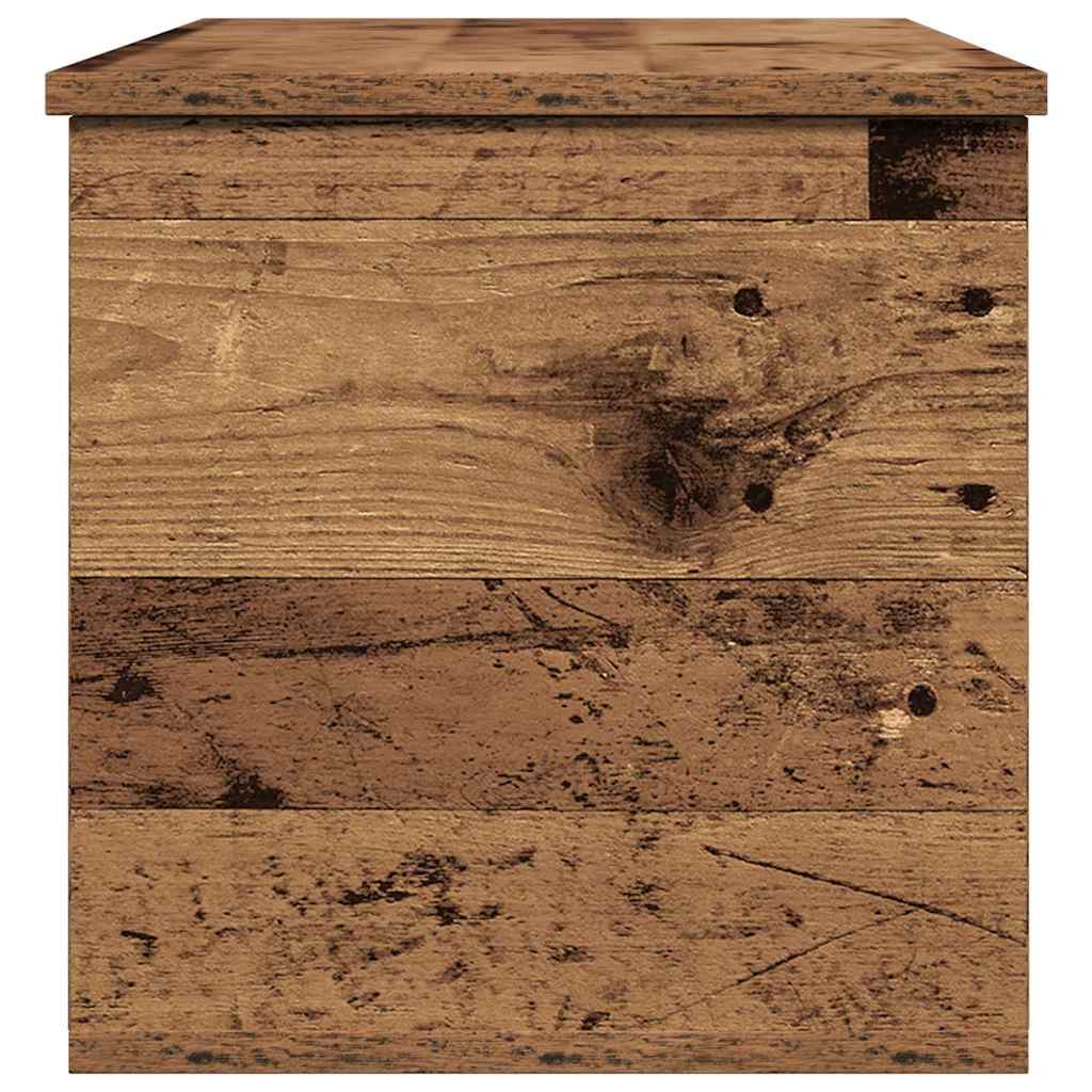 Kutija za spremanje s pohranom Staro drvo 90 x 35 x 35 cm