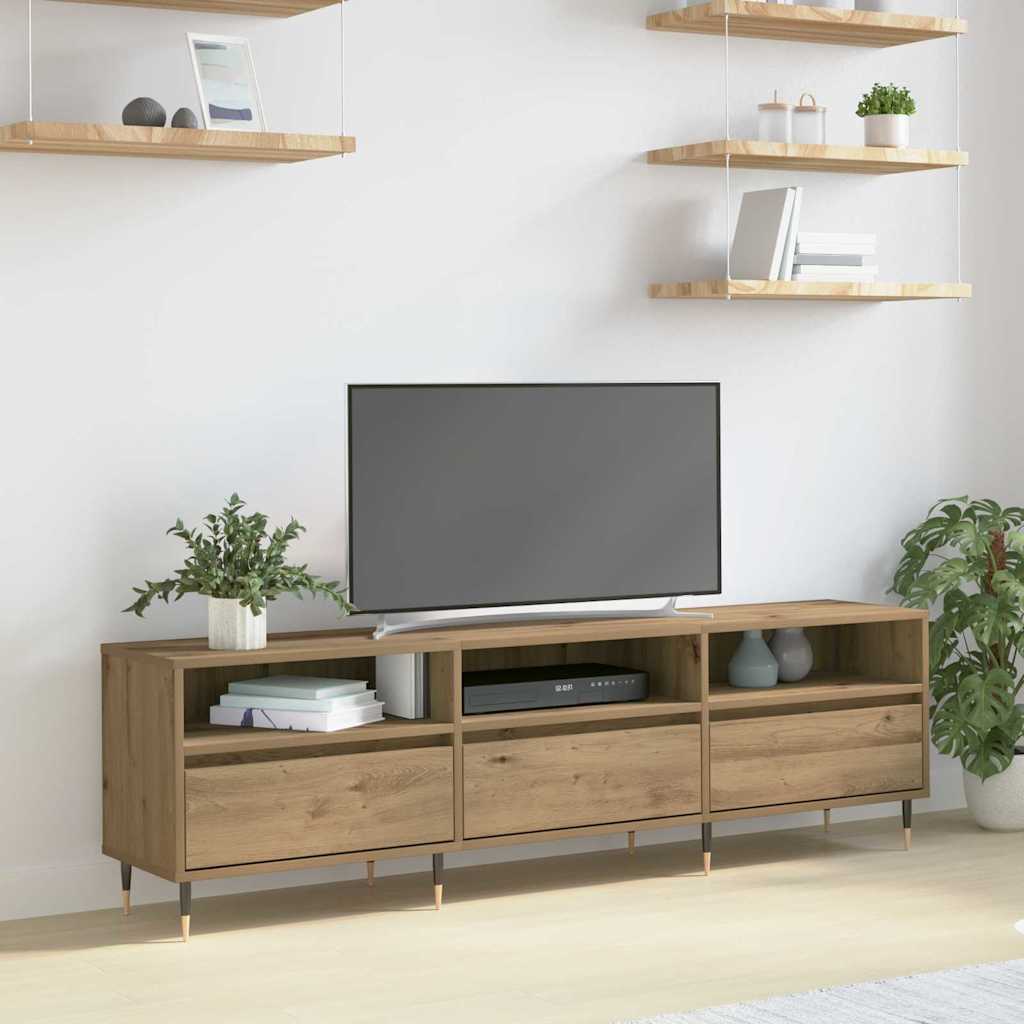 TV ormar 150 x 30 x 45 cm Umjetnički hrast Konstruirano drvo