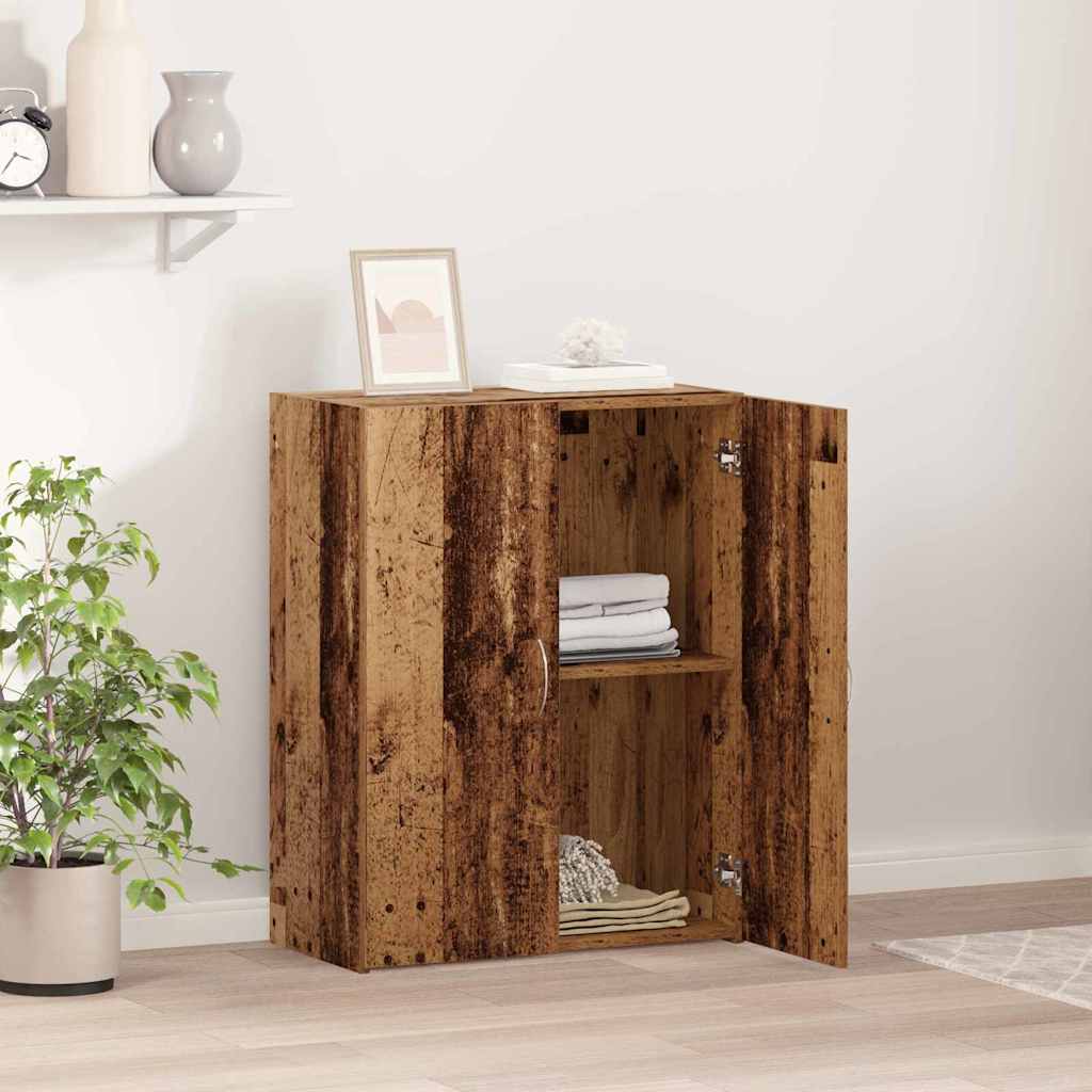 Uredski ormar Crni hrast 70 x 32 x 77.5 cm Konstruirano drvo