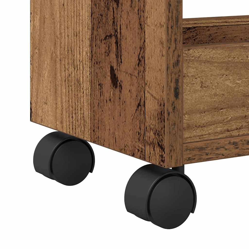 Cabinet s kotačem Staro drvo 60 x 22 x 79 cm