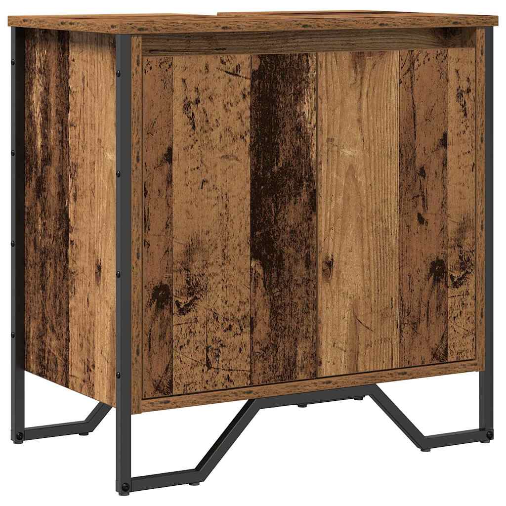 Kupaonski ormarić za sudoper Staro drvo 60 x 35 x 60 cm