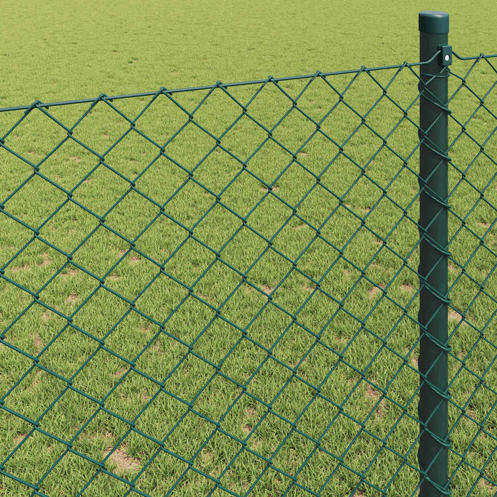 Ograda od lančane veze Zelena
