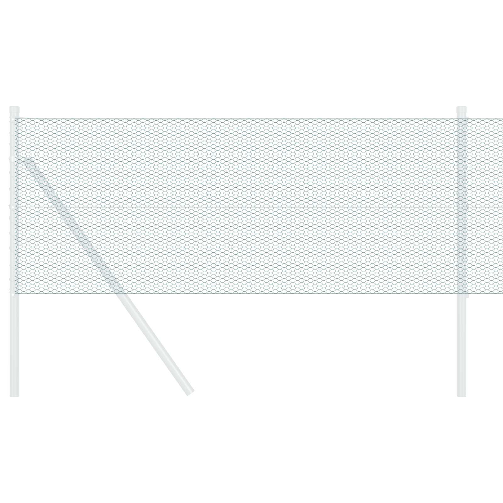 Heksagonalna ograda Zelena 0,4 x 10 m PVC