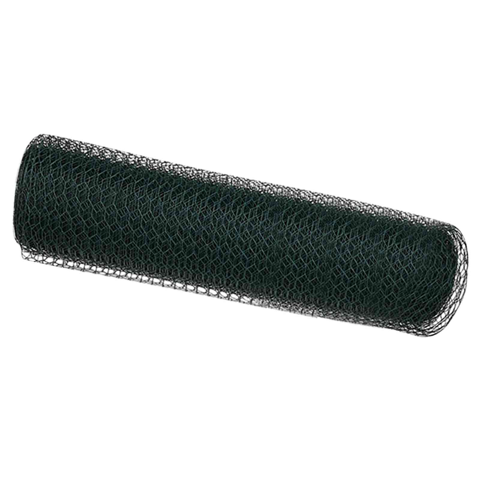 Heksagonalna ograda Zelena 0,5 x 10 m PVC