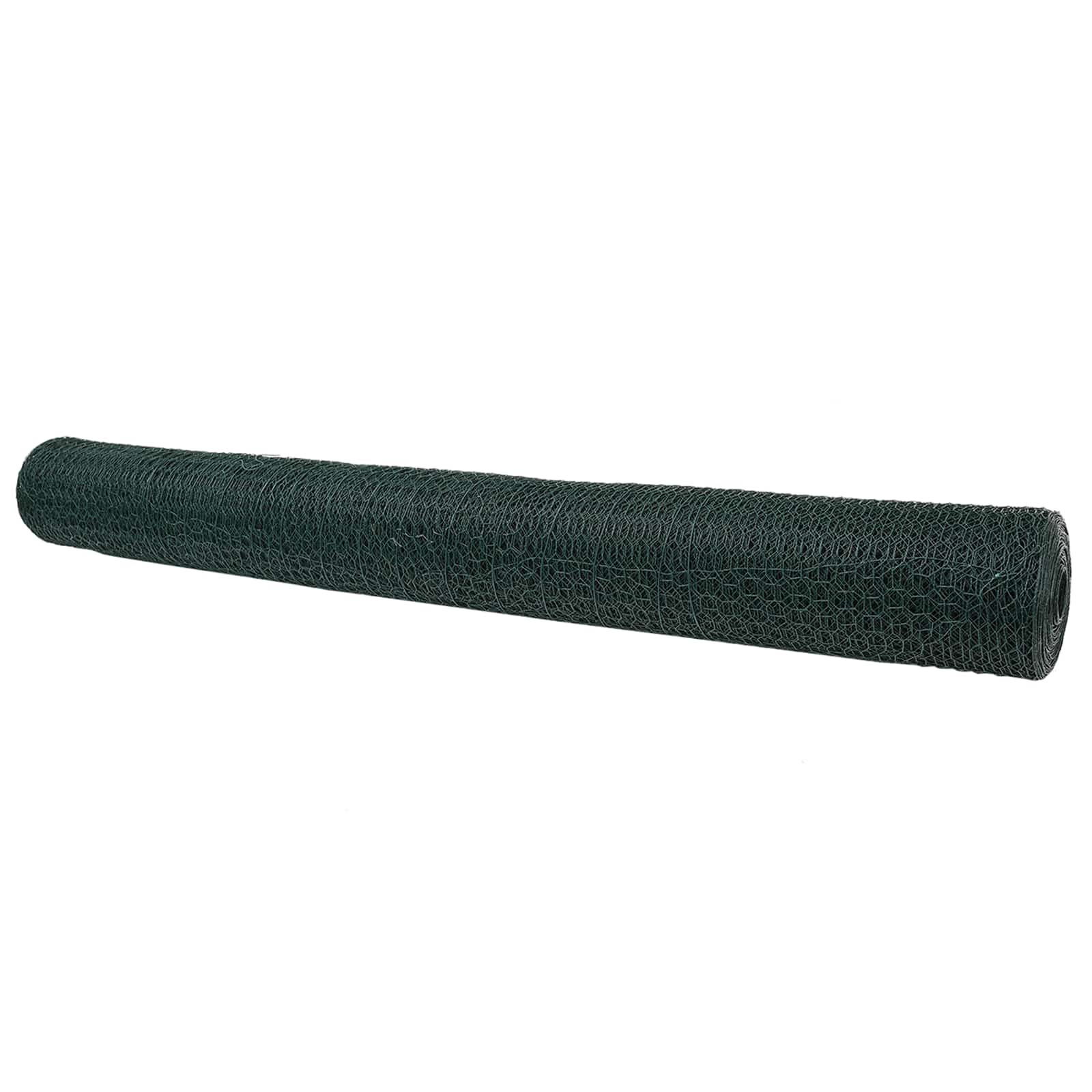 Heksagonalna ograda Zelena 1 x 10 m PVC