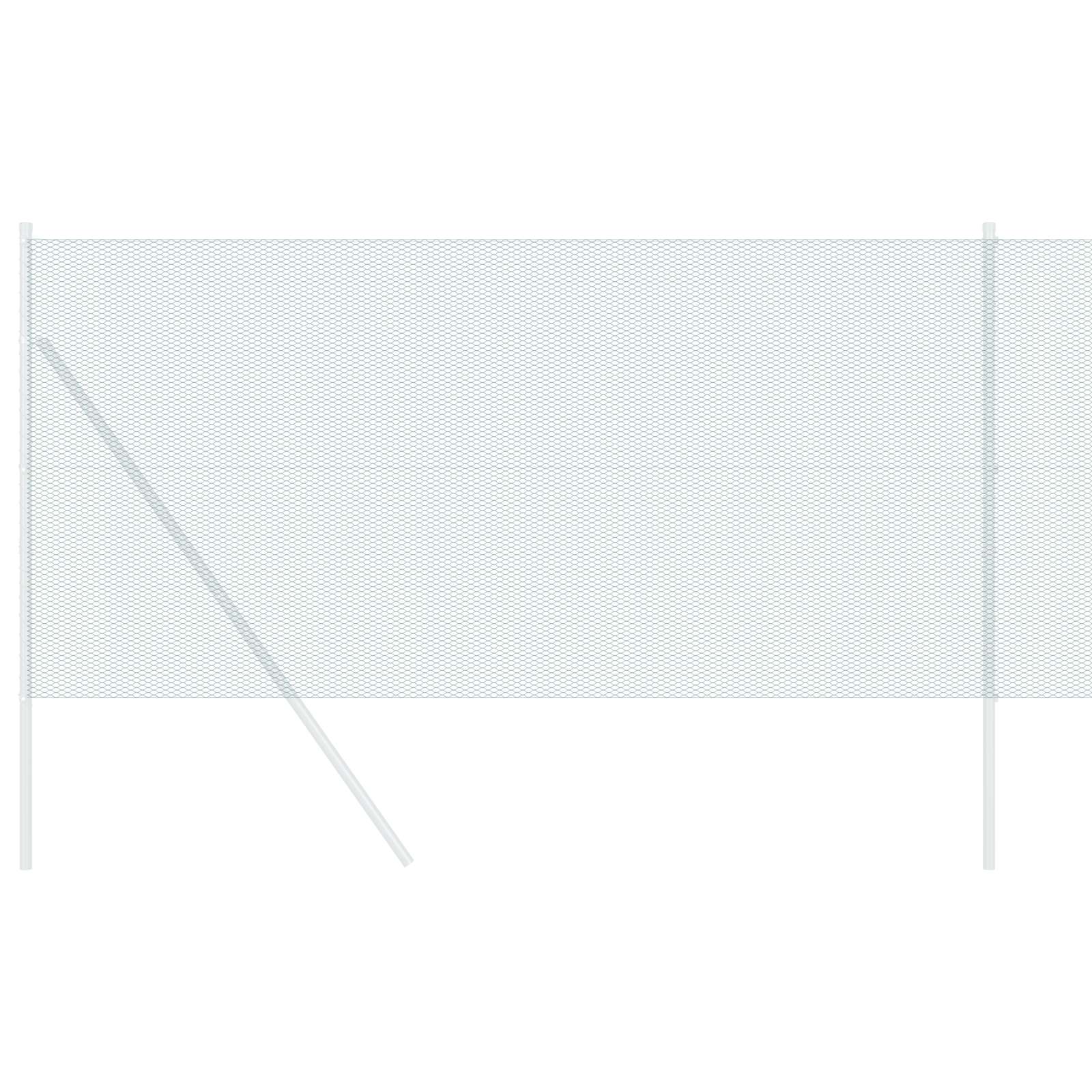 Heksagonalna ograda Zelena 1 x 10 m PVC