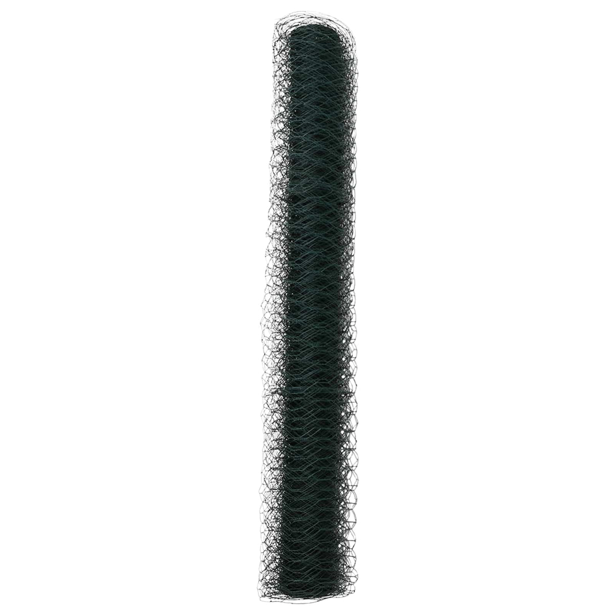 Heksagonalna ograda 1,2 x 10 m PVC Zelena