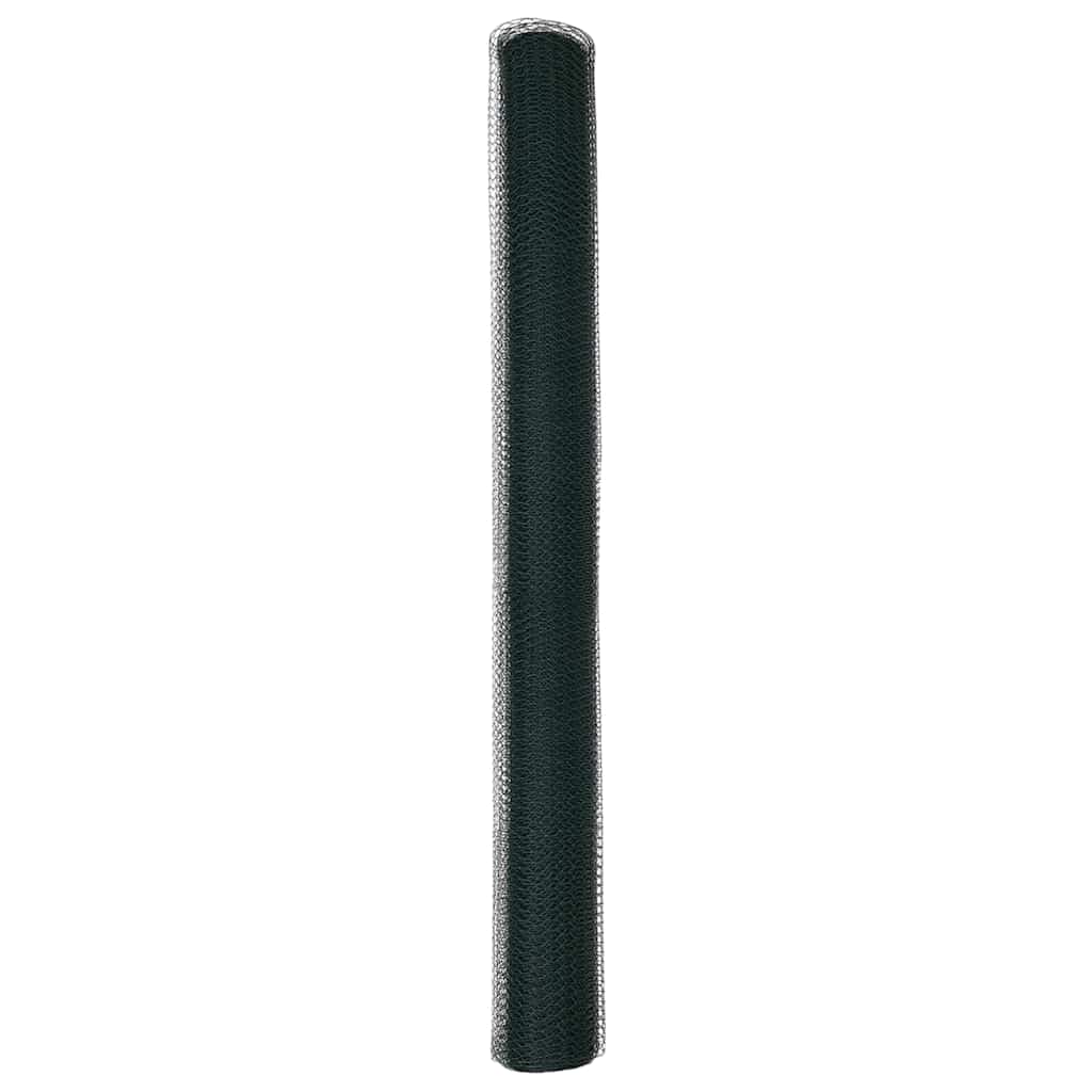Heksagonalna ograda Zelena 1,6 x 25 m PVC