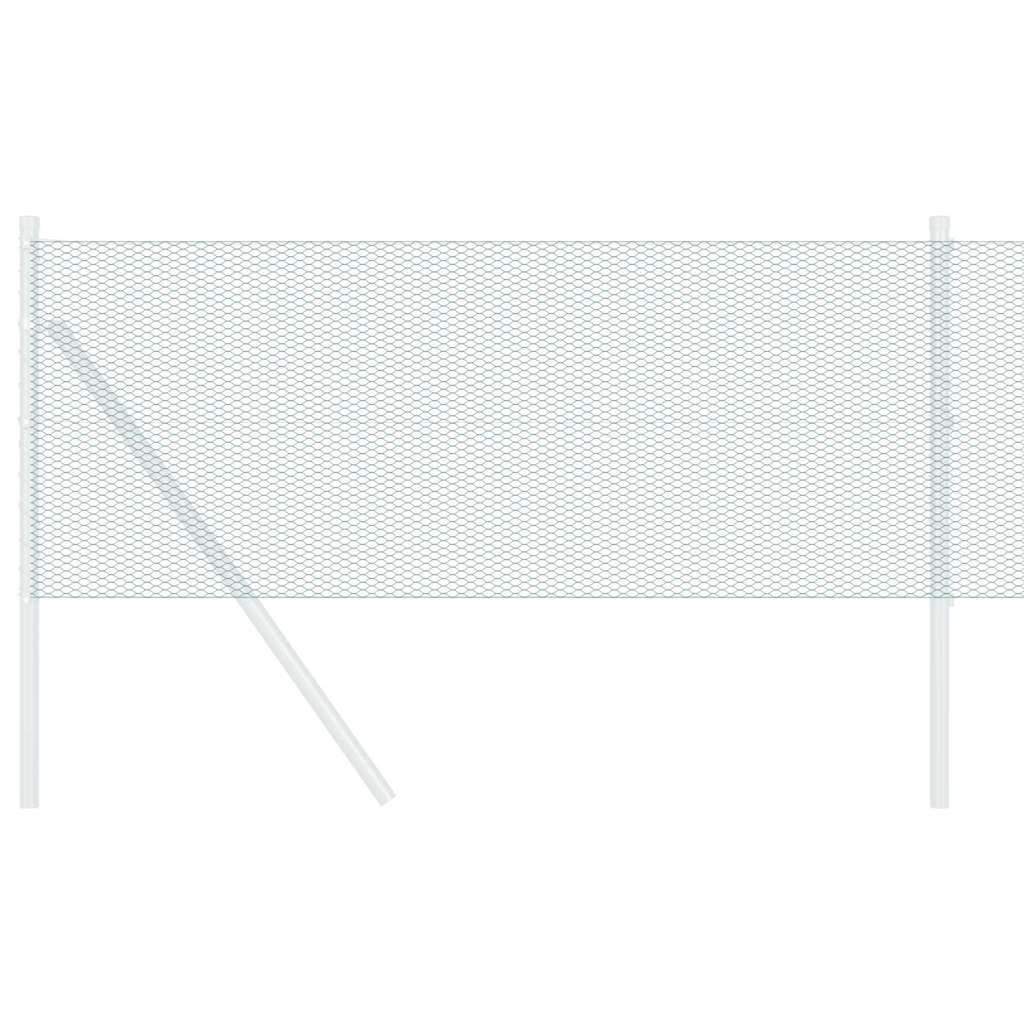 Heksagonalna ograda Zelena 0,8 x 50 m PVC