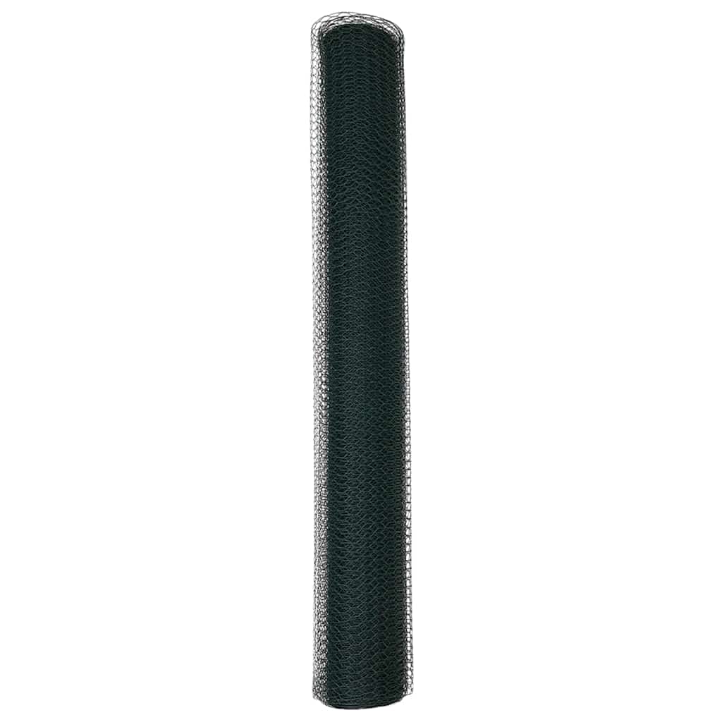Heksagonalna ograda Zelena 1,2 x 50 m PVC
