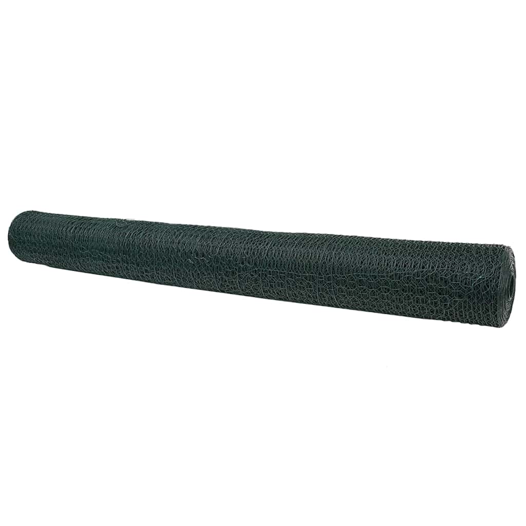 Heksagonalna ograda Zelena 1,4 x 50 m PVC